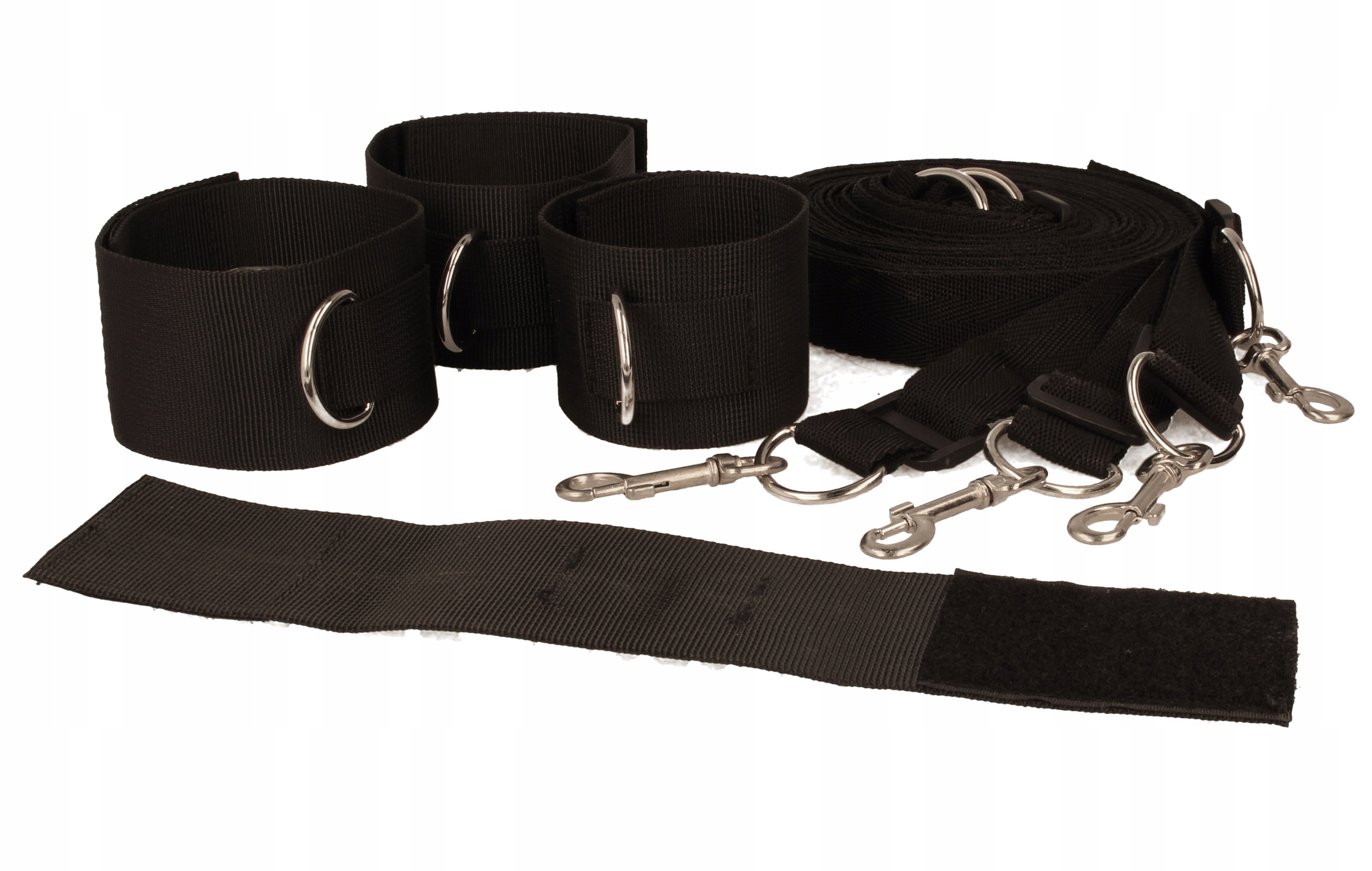 НАБОР НАРУЧНИКИ ПОД КРОВАТЬ, С ДЛИННЫМИ РЕМНЯМИ