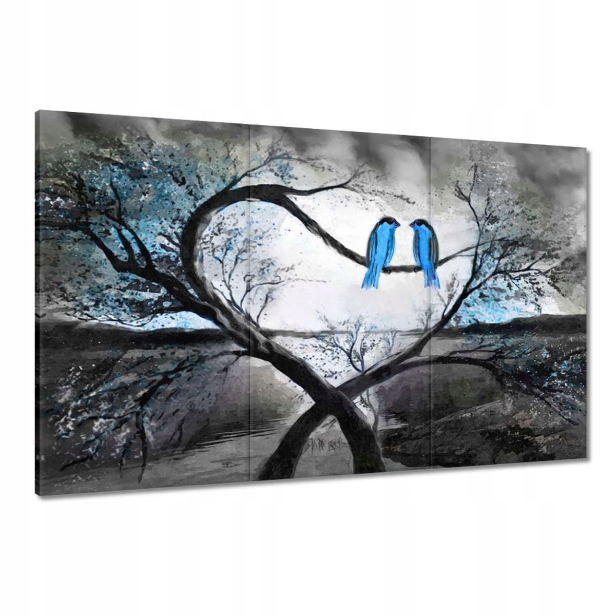 Obrazy 120x80 Strom Konary Ptáčci