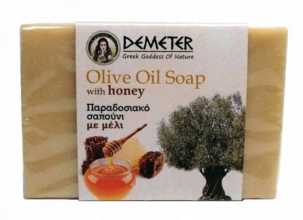 

Naturalne mydło greckie oliwa z oliwek 100g miód