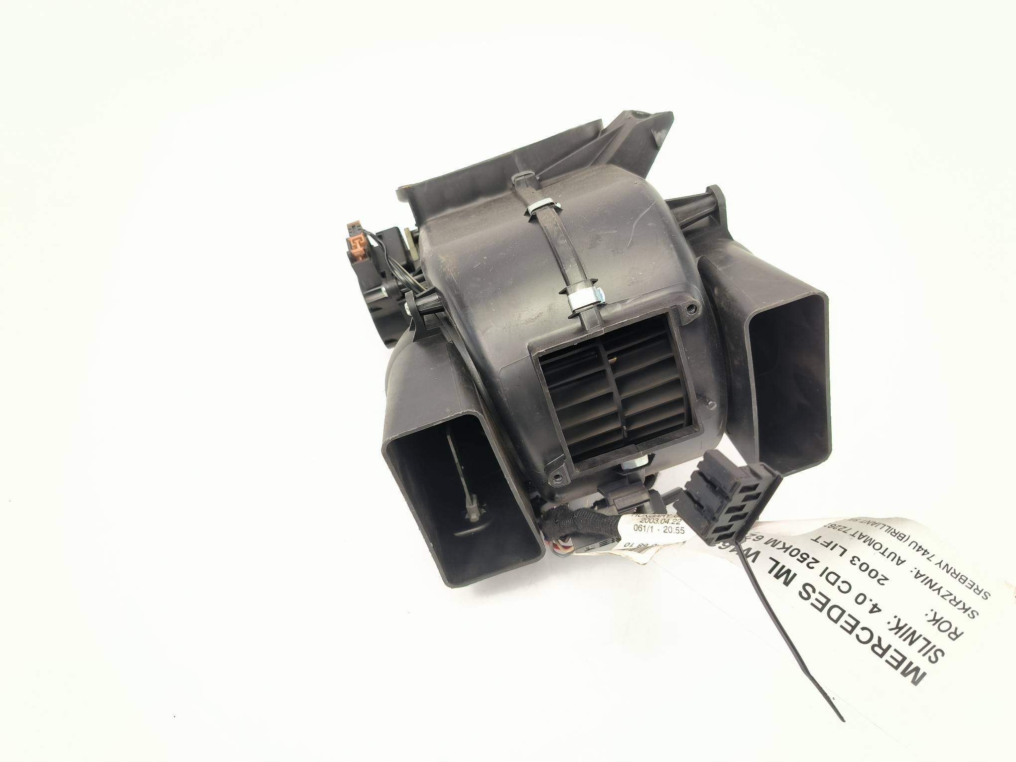 ventilator kabinski A1638300308 MERCEDES ML W163