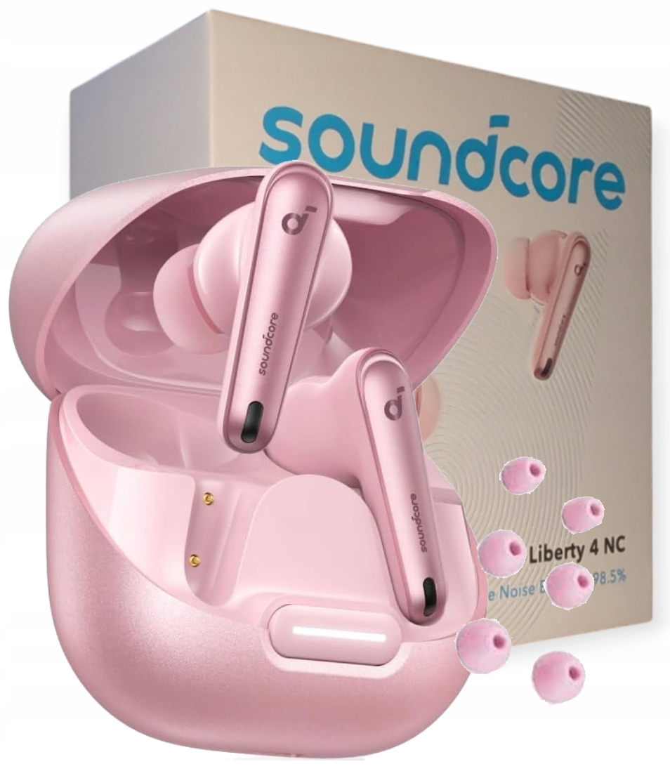 Voděodolná In-ear Sluchátka Anker Soundcore Liberty 4 Nc IPX4 Pouzdro