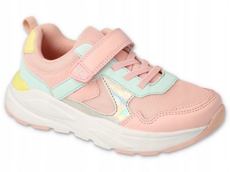 dziewczęce buty sportowe sneakersy różowe r.26 Befado