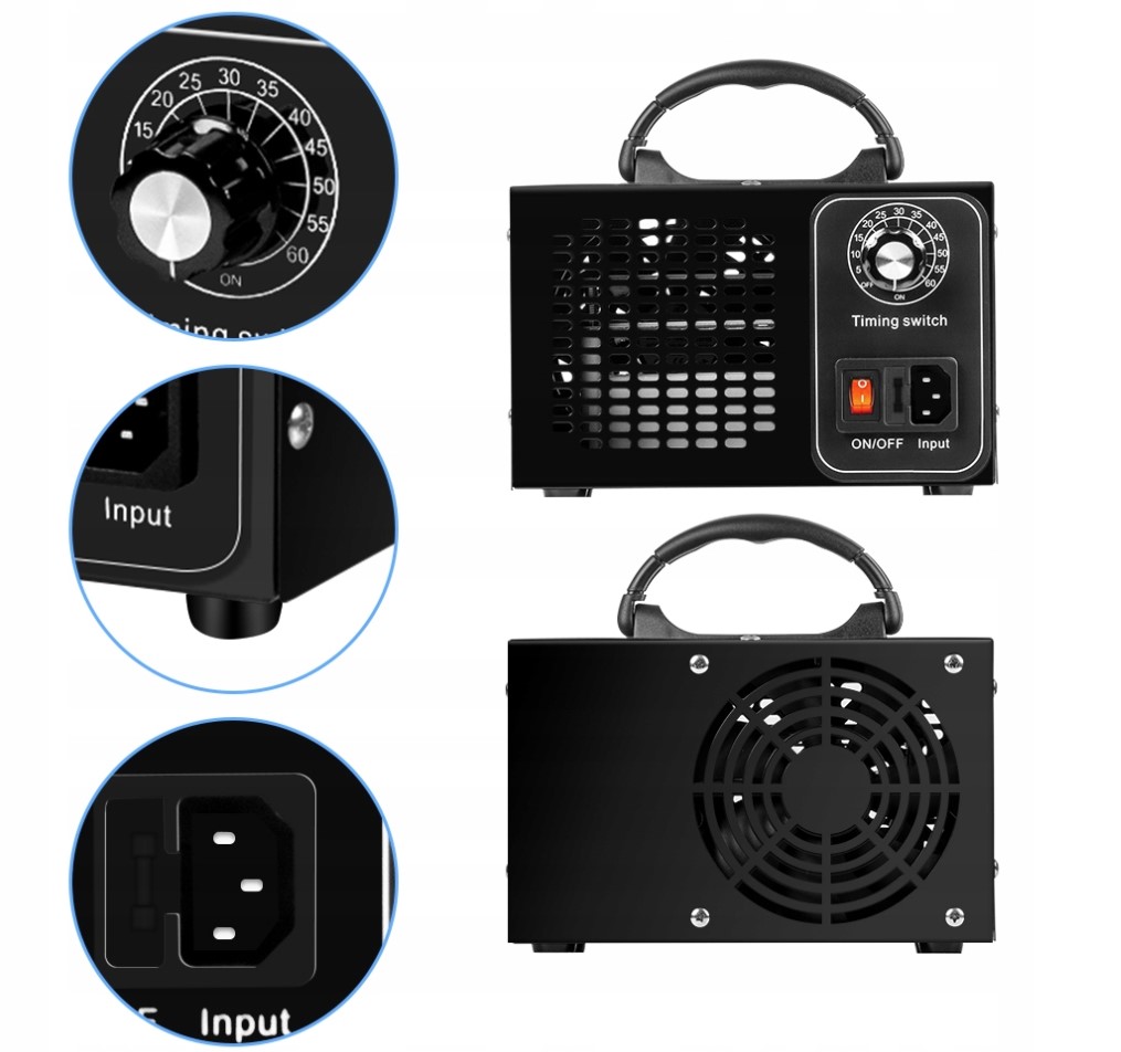 GENERATOR OZONU OZONATOR Czasomierz 28000 mg/h EAN (GTIN) 5904310264716