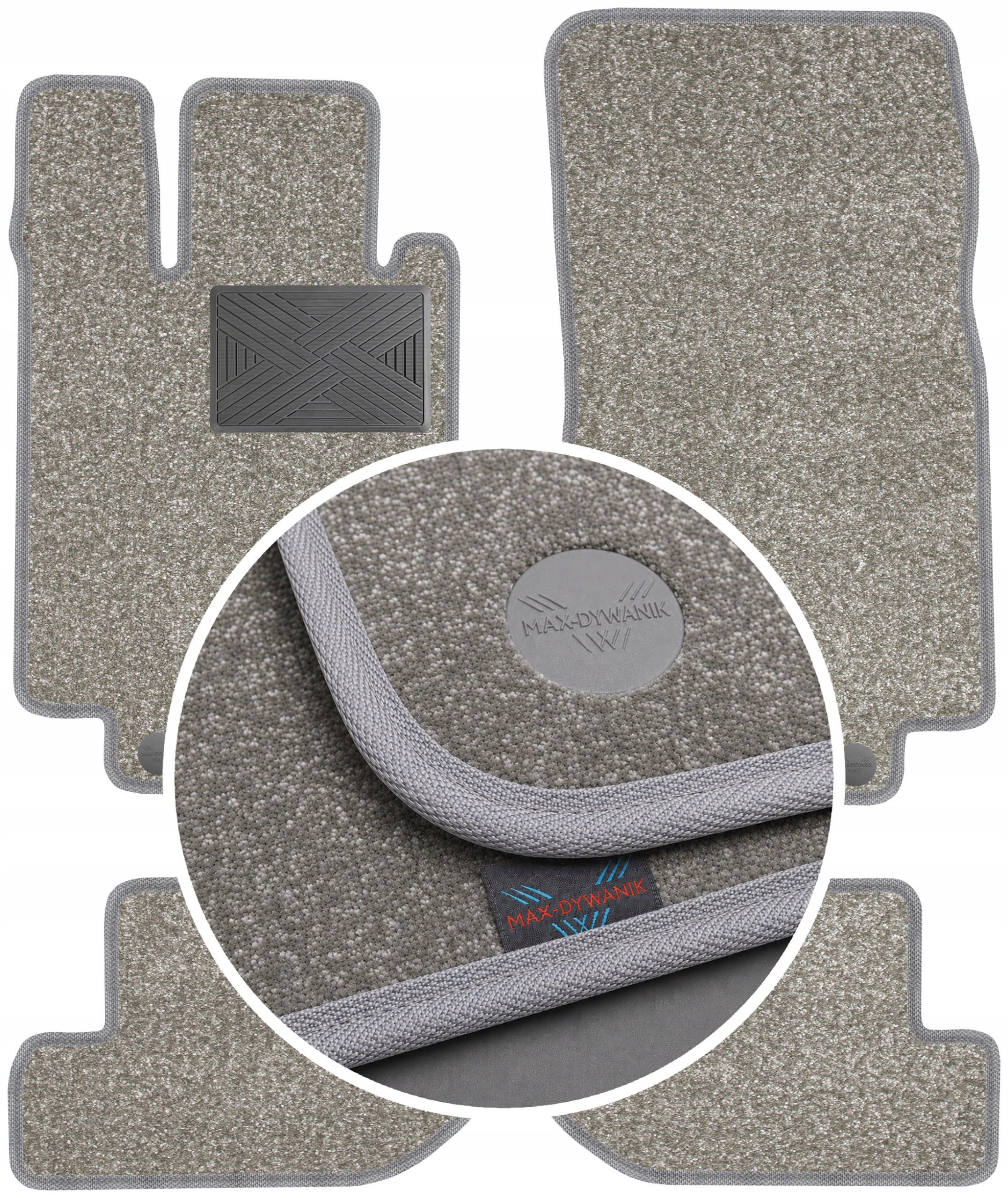 Mercedes CL C215 Cp 1999-2006 Koberce do auta Perl-Line 12 mm