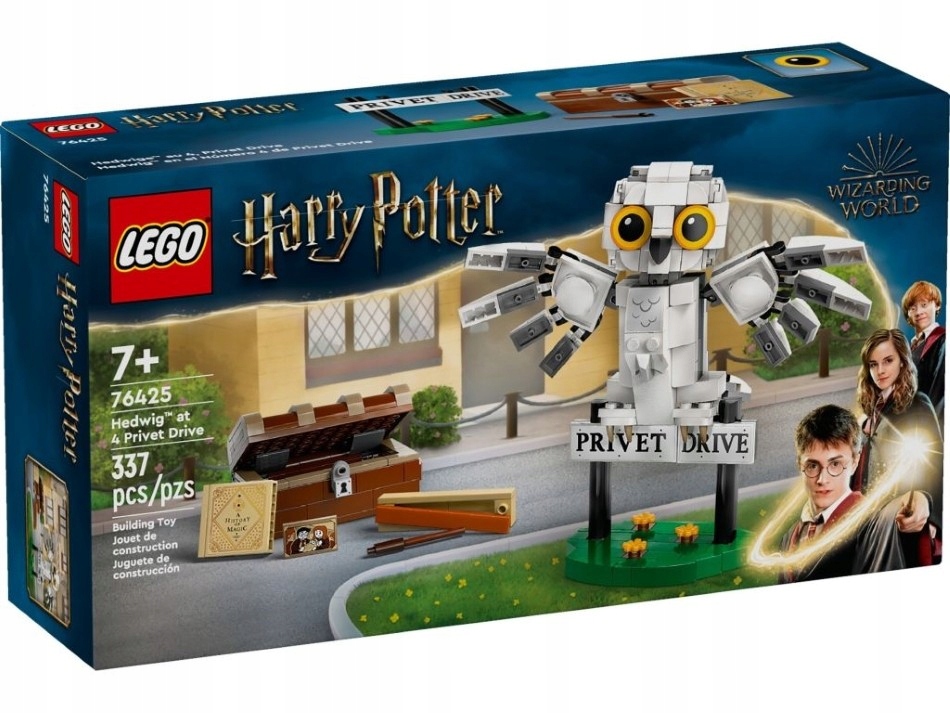 Lego Harry Potter 76425 Hedvika na návštěvě na Zobí ulice 4