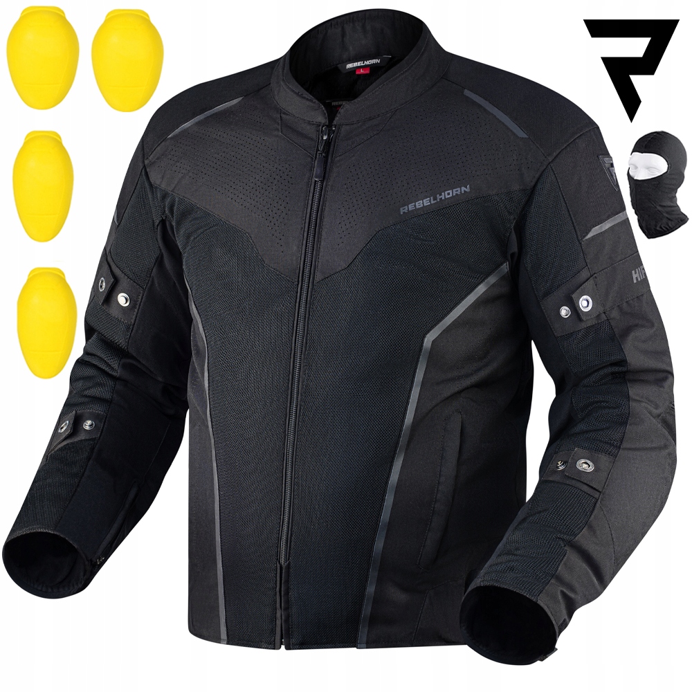 Motocyklová Bunda Rebelhorn Hiflow IV| Textilná Vodotesná Darčeky