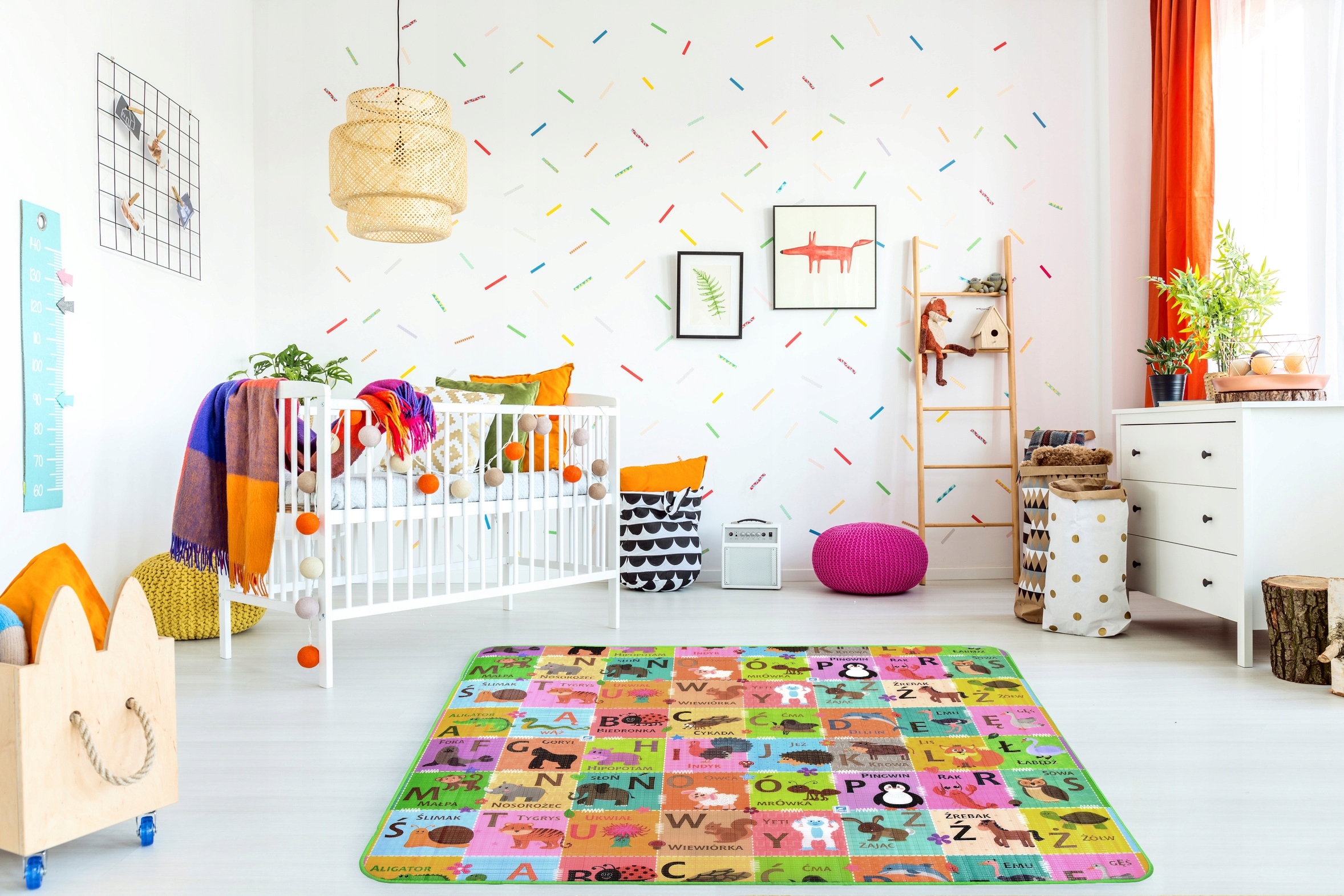 MATA PIANKOWA EDUKACYJNA SZACHOWNICA ALFABET PL Kod producenta ALM-30M-150