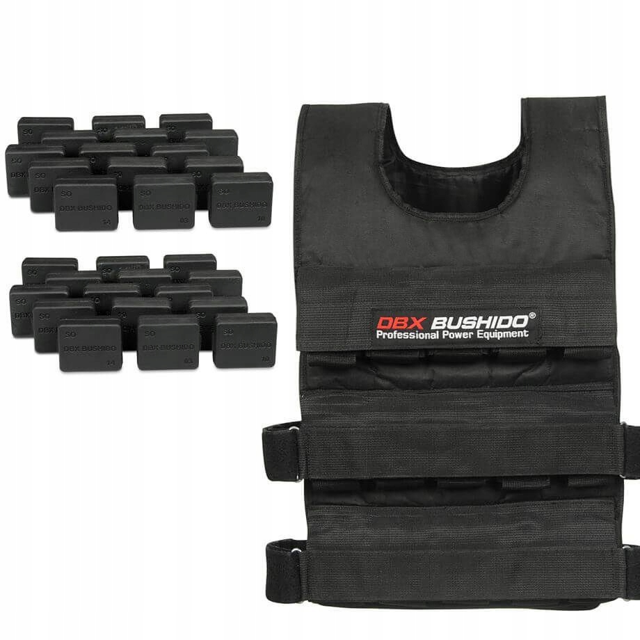 

30 (30 x 1 kg) Kamizelka obciążeniowa z 30 kieszen