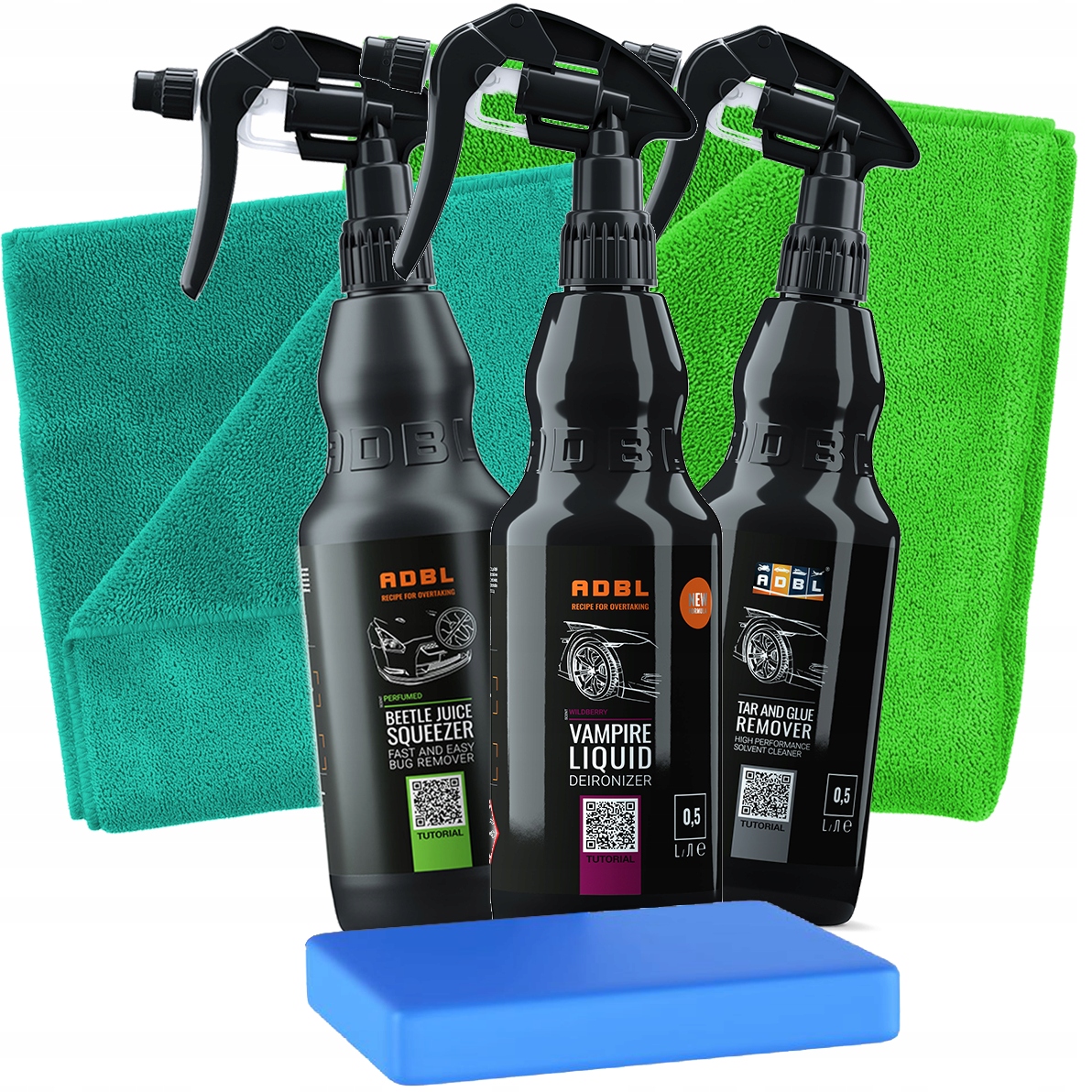 

Adbl Zestaw do dekontaminacji lakieru z glinką