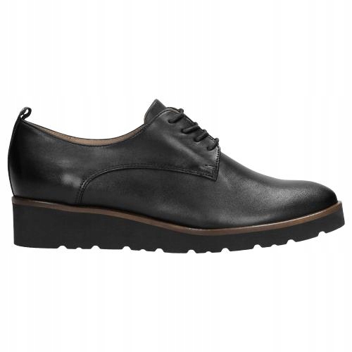 

Buty Wojas Półbuty damskie skóra czarne r. 40