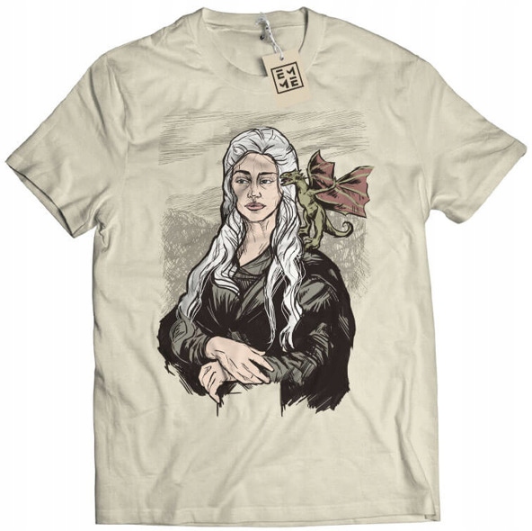 

Koszulka Mona Khaleesi Gra o Tron Got beżowa 2XL