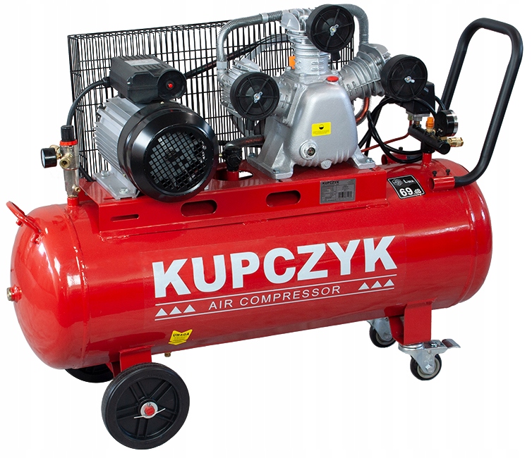 Kompresor Tłokowy Sprężarka Kupczyk 100 litrów KKT 500/100 Wydajność 500l/m Kod producenta KKT 500/100