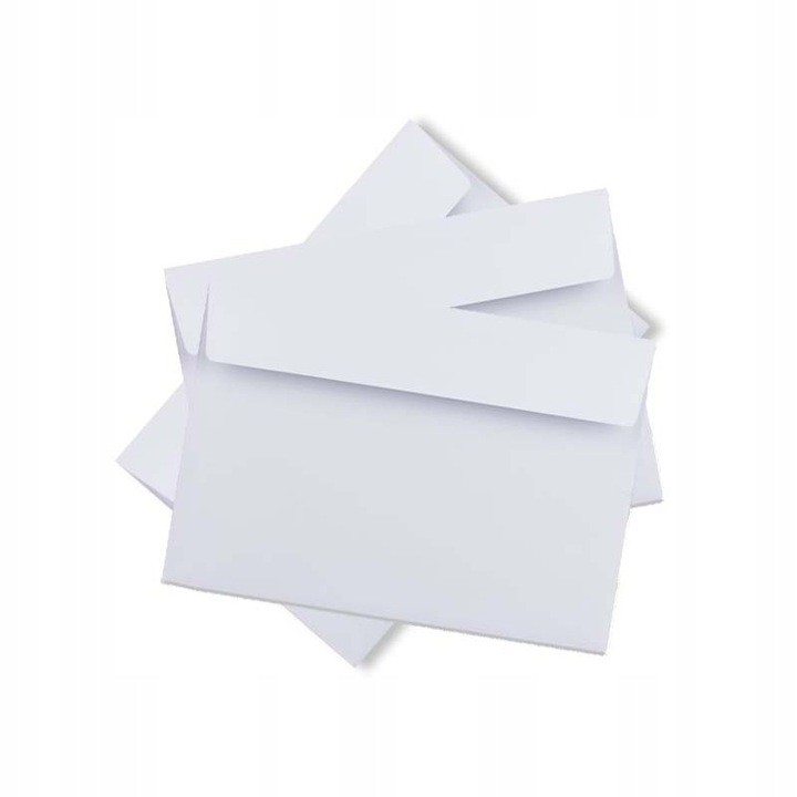 

Koperty białe samoklejące C6 50 sztuk 114x162mm
