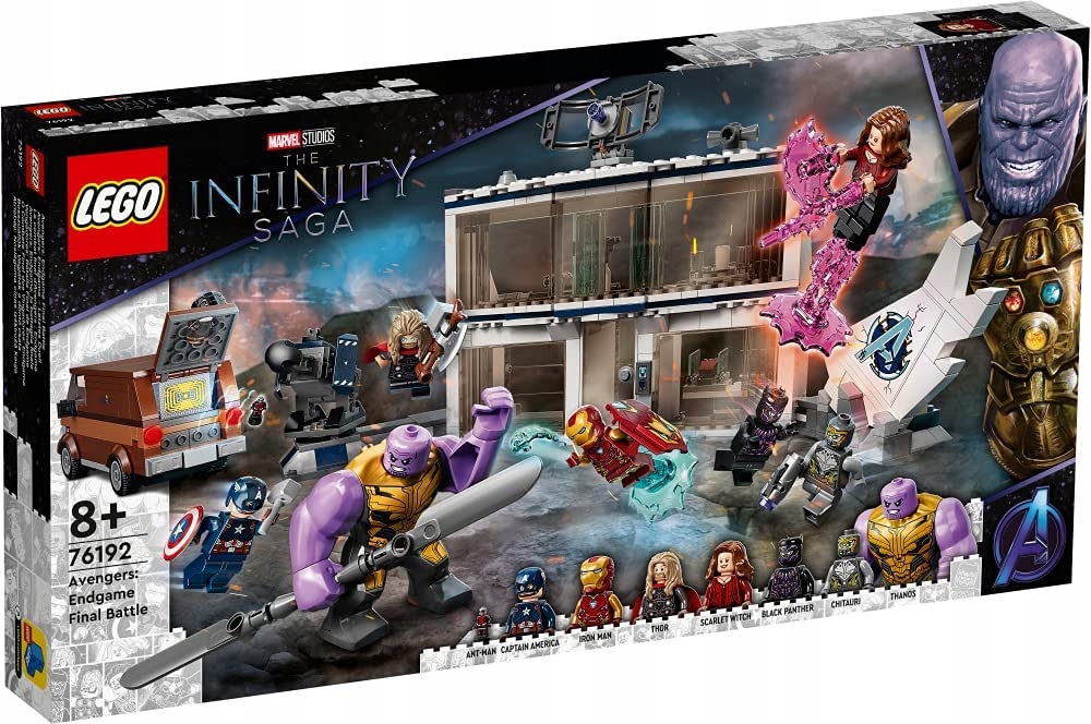 

Lego Avengers Koniec gry ostateczna bitwa 76192
