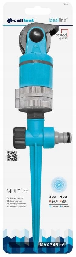 Zraszacz SEKTOROWY MULTI CELLFAST IDEAL 52-060 Kod producenta 5901828855283