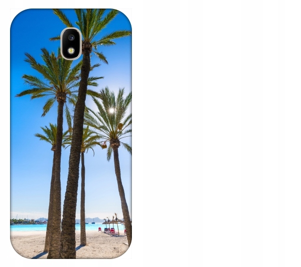 

Etui pokrowiec Samsung Galaxy J5 2017 Palmy plaża