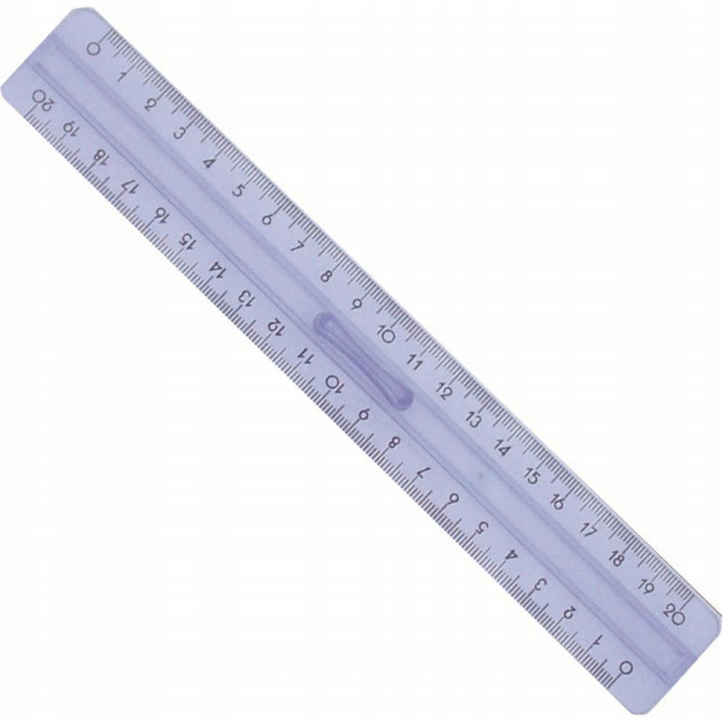 

Linijka Pratel 20cm. Podwójna