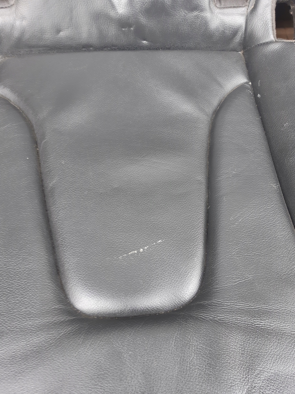 AUDI A5 8T Sitz heck hinten Leder schwarze