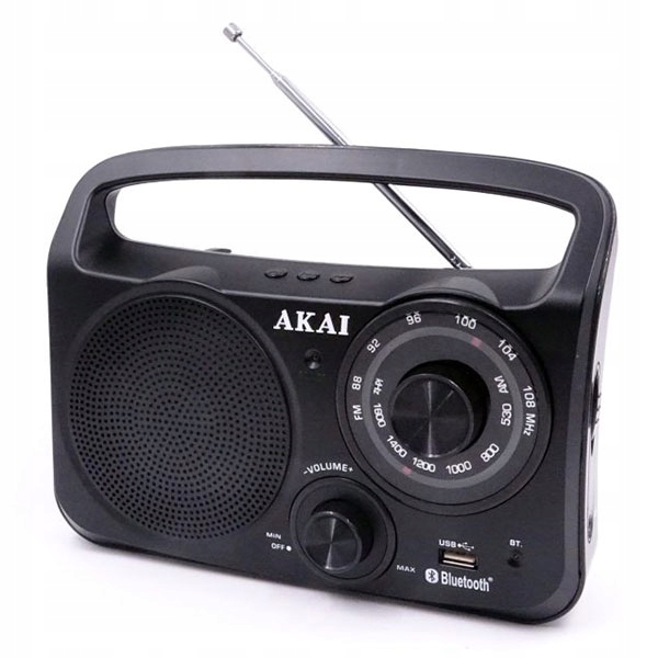 RADIO KUCHENNE PRZENOŚNE RADIOODTWARZACZ AKAI APR-85BT BLUETOOTH USB