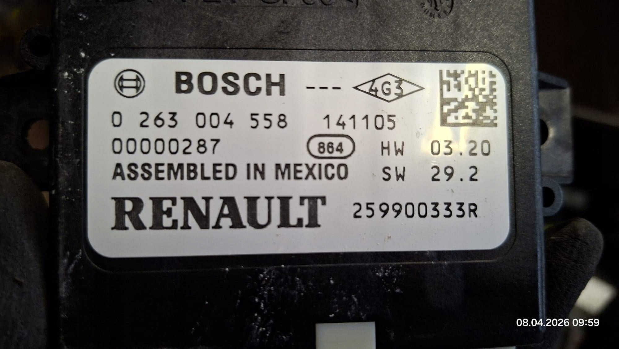 Module PDC Renault Espace V (RFC) 259900333R