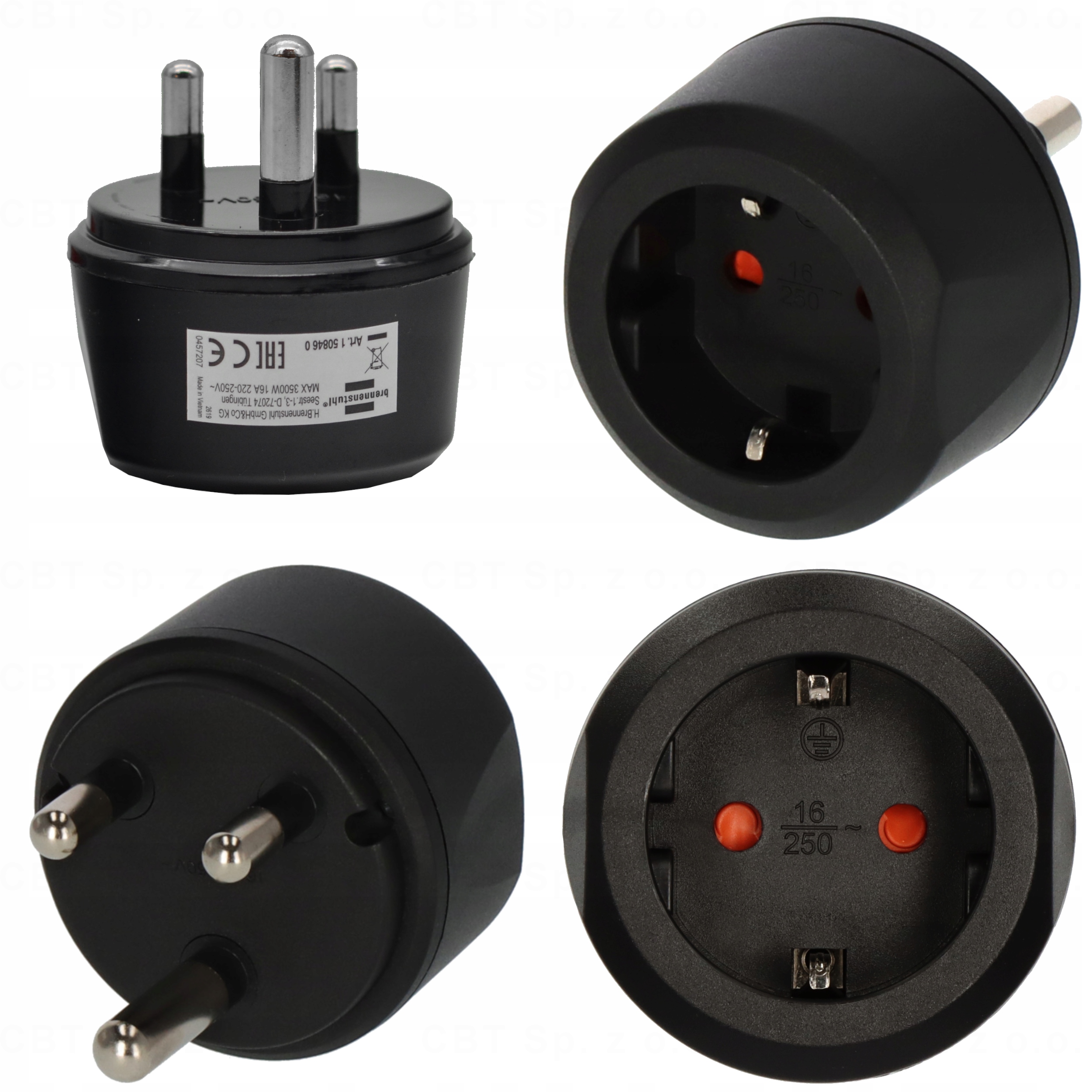 WTYCZKA DO GNIAZDA ELEKTRYCZNEGO ADAPTER PODRÓŻNY PRZEJŚCIÓWKA PL AFRYKA