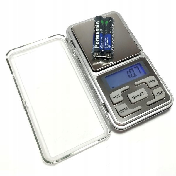 

Waga Elektroniczna Mini Jubilerska 0,01 200g Liczy