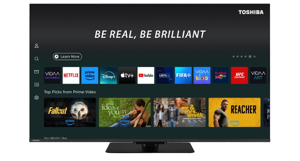 Toshiba 65QV7G63DG Qled 65'' 4K Vidaa