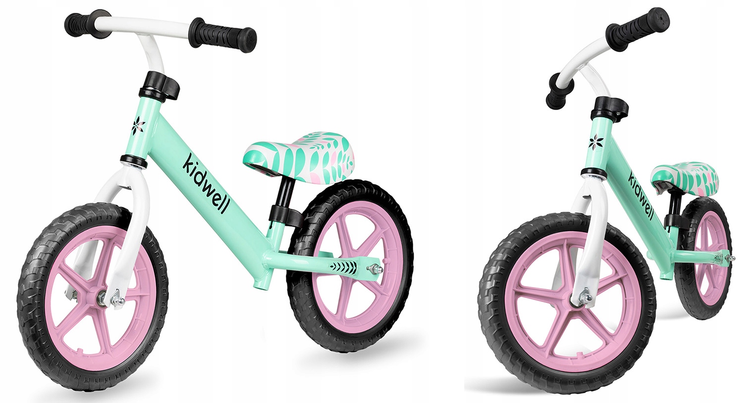 Rowerek Biegowy Lekki Kidwell Rebel Mint