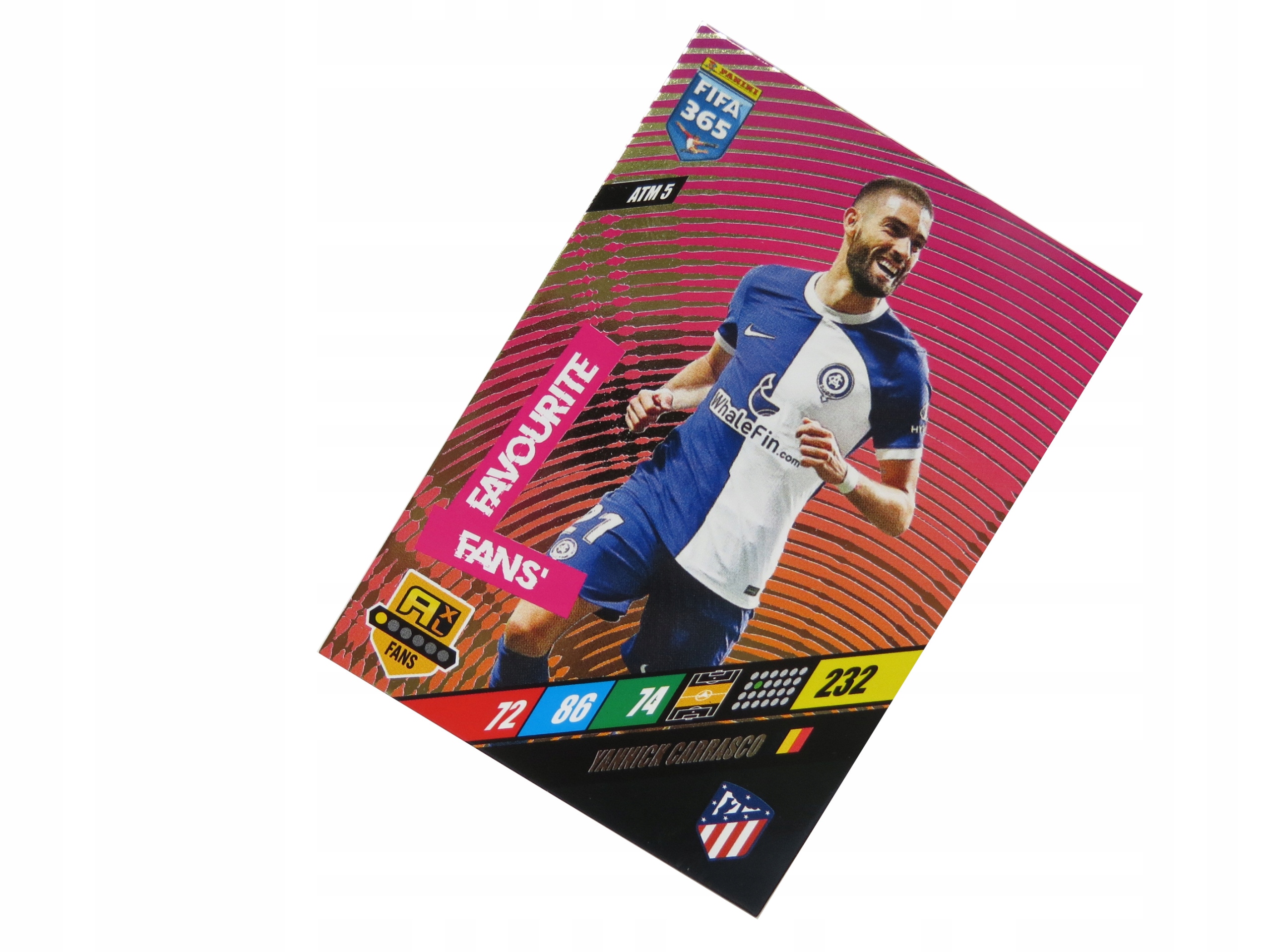Panini Fifa 365 2024 Karty Piłkarskie Fans' Favourite Carrasco Atm 5