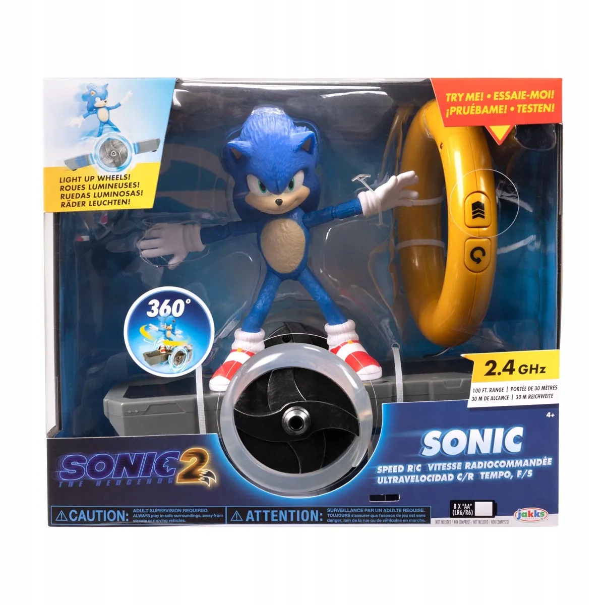 

Sonic 2 Movie Speed Rc Turbo pojazd