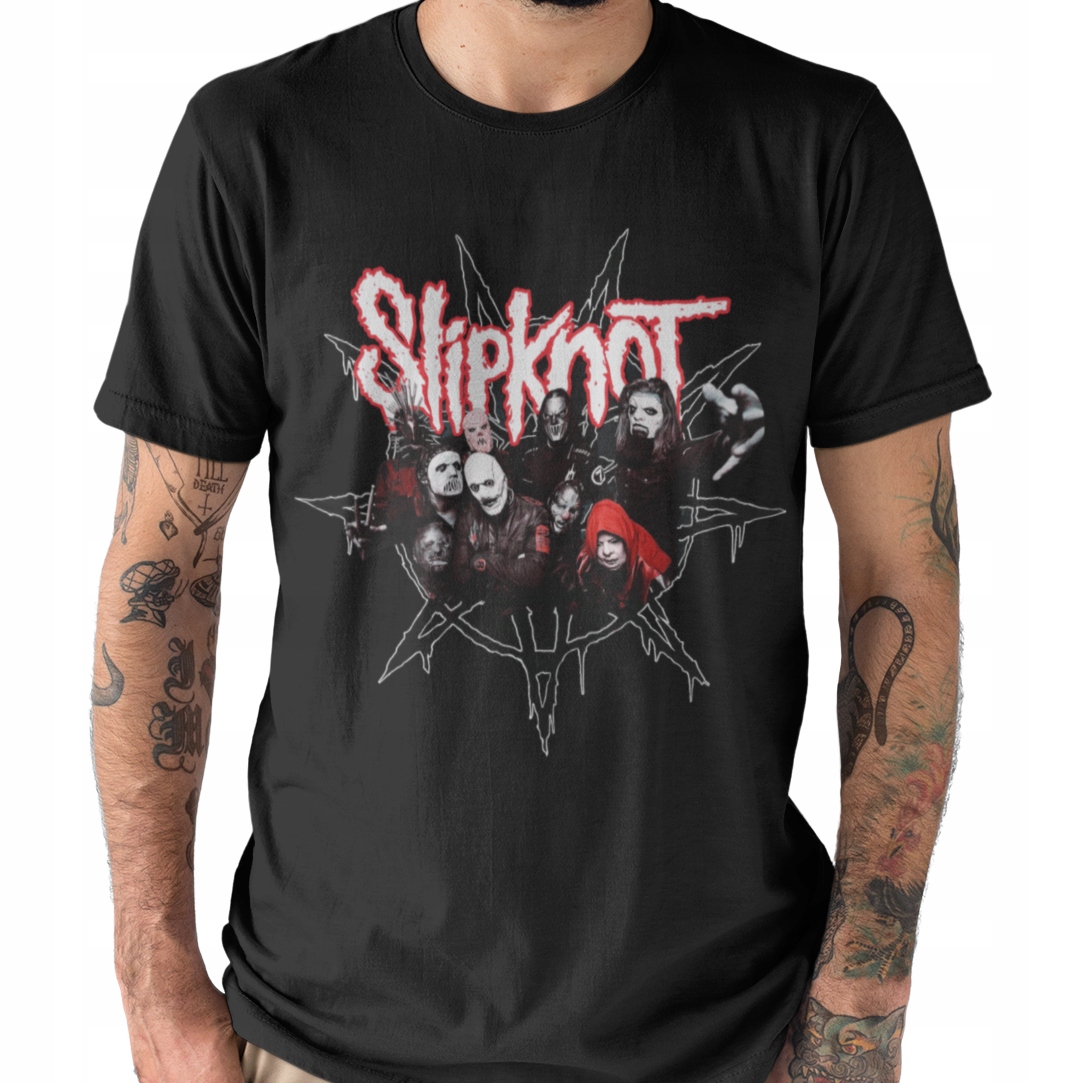 KOSZULKA MĘSKA DLA FANA SLIPKNOT HEAVY T-SHIRT