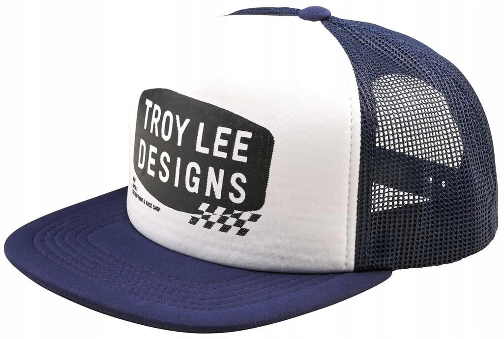 kšiltovka Troy Lee Designs Trucker Snapback Stamp Vintage wht/navy