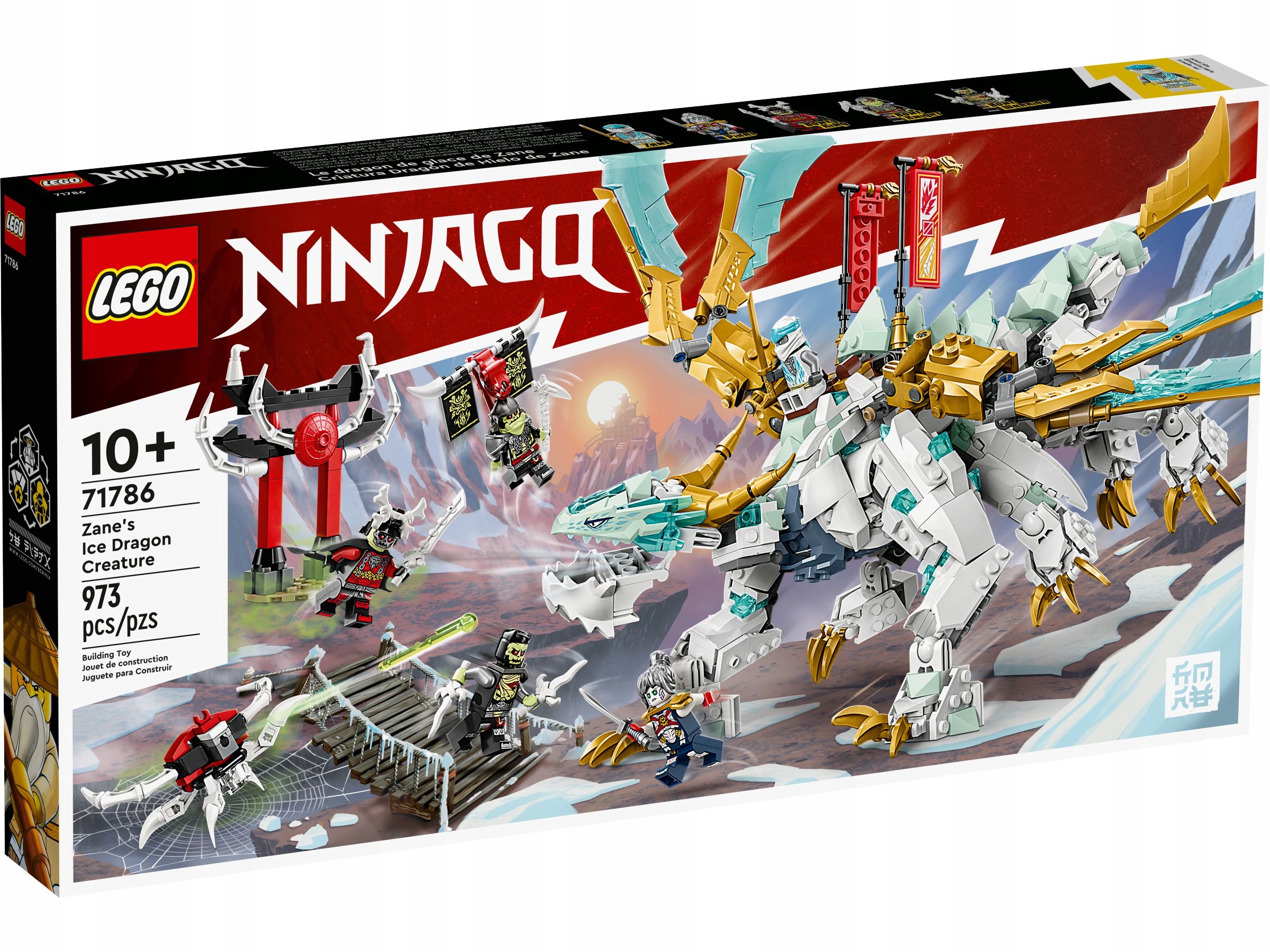 Lego 71786 Ninjago Zaneův ledový drak