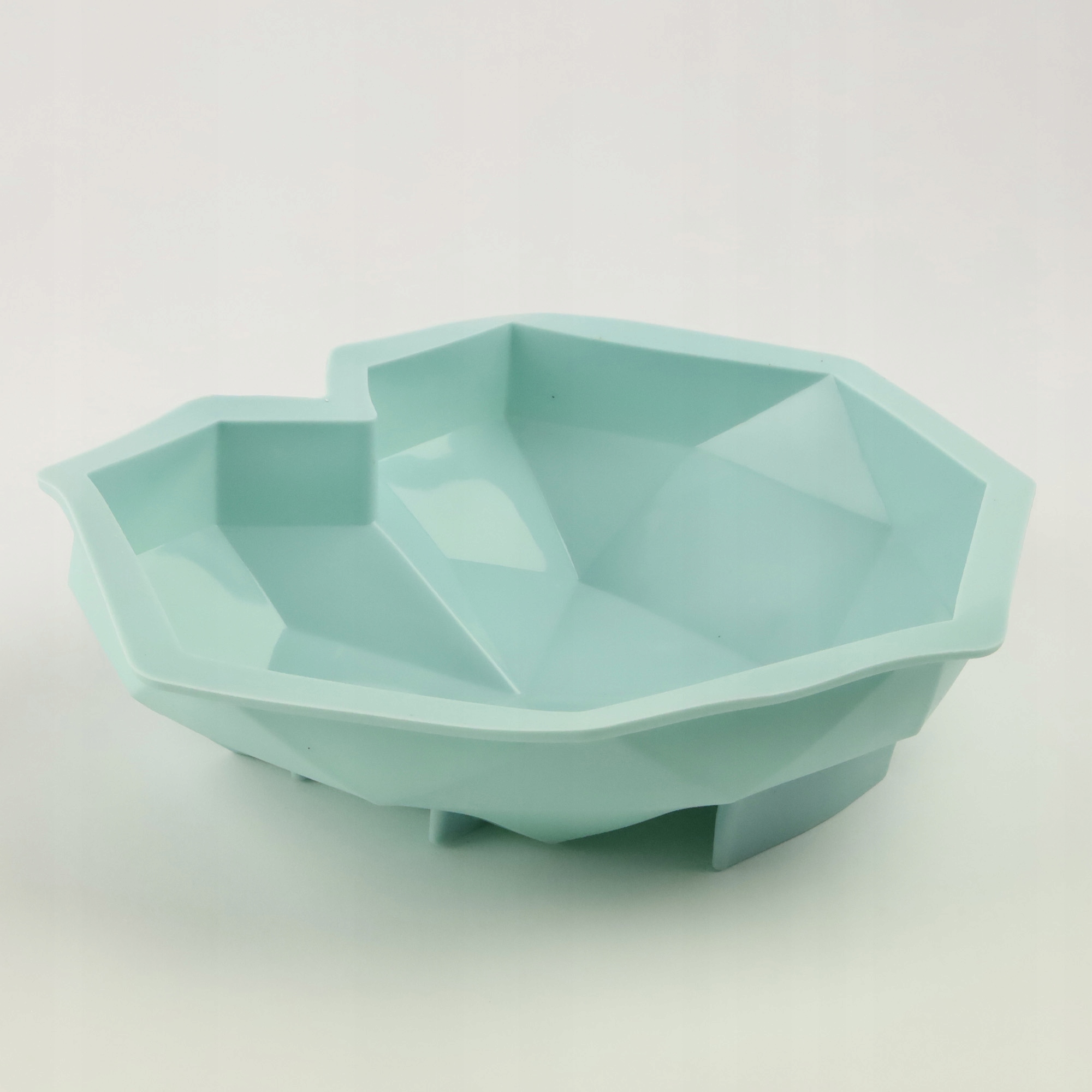 FORMA SILIKONOWA SERCE 5,5 x 22 x 20 CM LODY MUS CIASTO DESER 3D BABKA