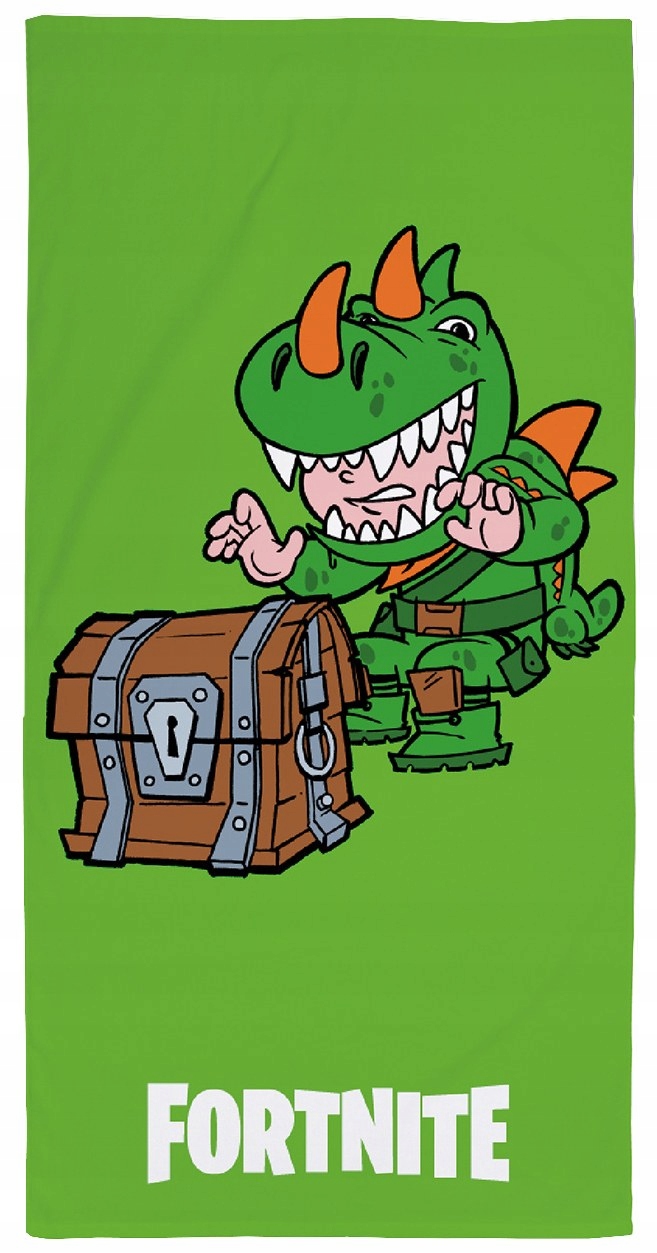 RĘCZNIK KĄPIELOWY 70 X 140 CM FORTNITE KROKODYL