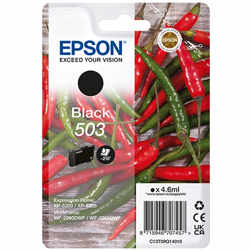 Tusz Epson 503 czarny (black)