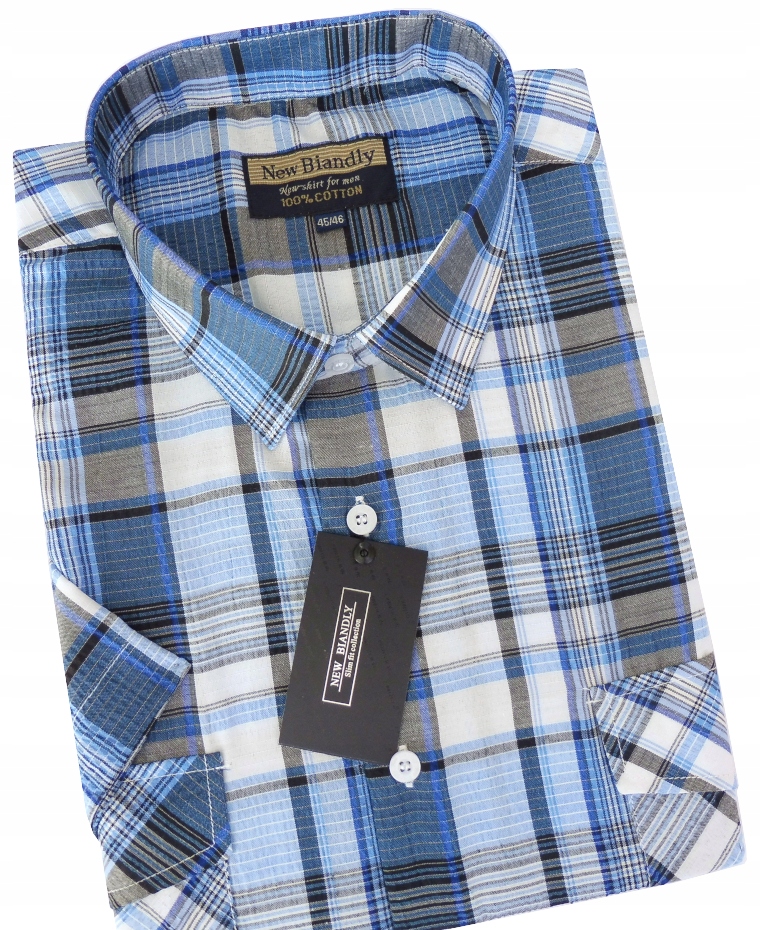 

Koszula Męska w kratkę Kora L/XL (42/43)