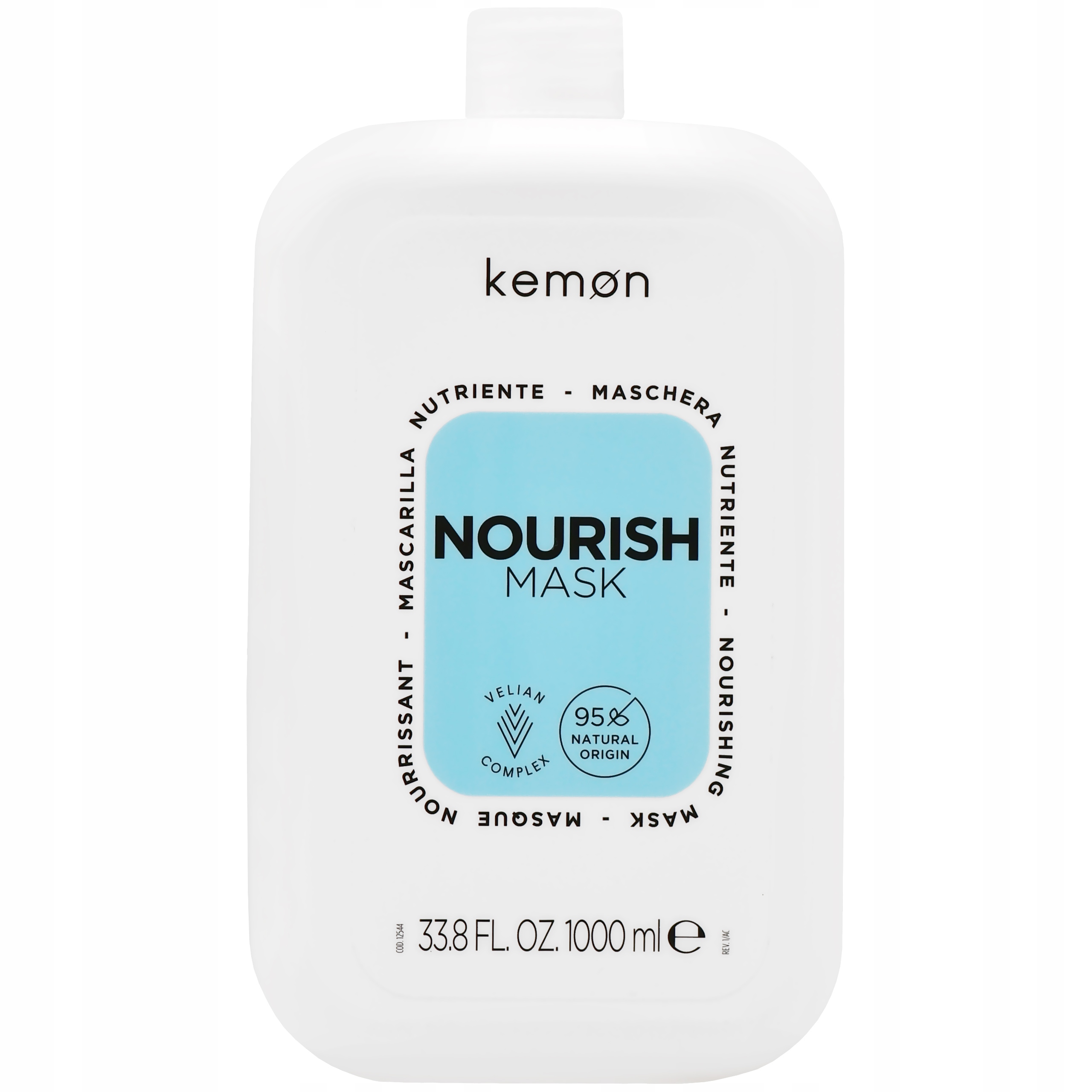 Kemon Liding Nourish Mask – vyživující maska pro krepaté vlasy 1000 ml