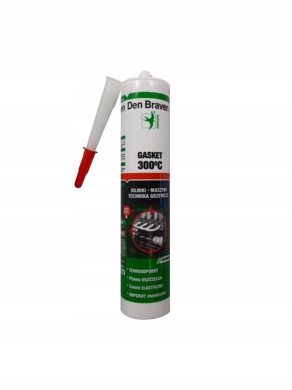

Silikon wysoka temperatura GASKET300°C Den Braven