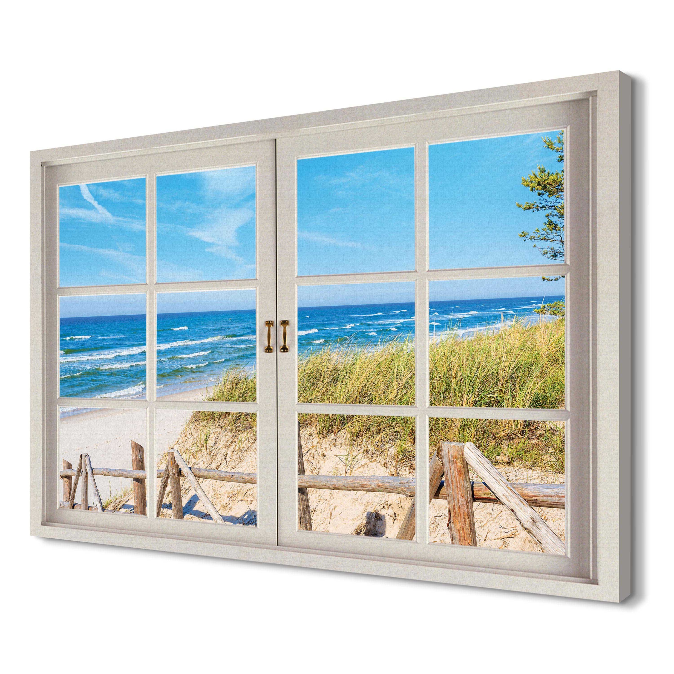 

Piaszczysta plaża 120x80 Fotoobraz na płótnie 3d