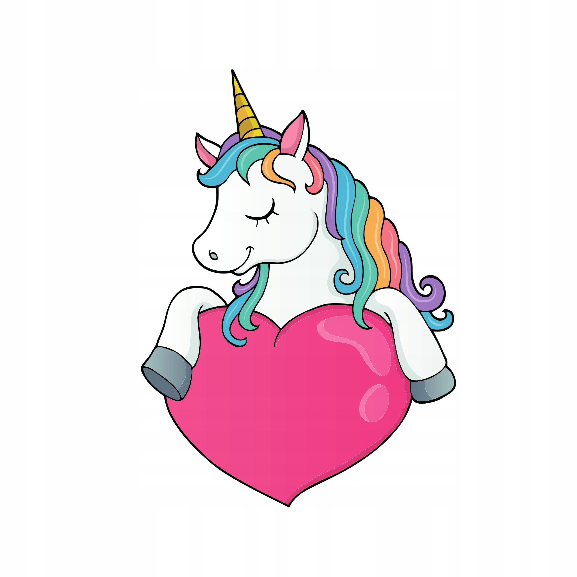 

Naprasowanka Jednorożec Naklejeka Na Odzież 13