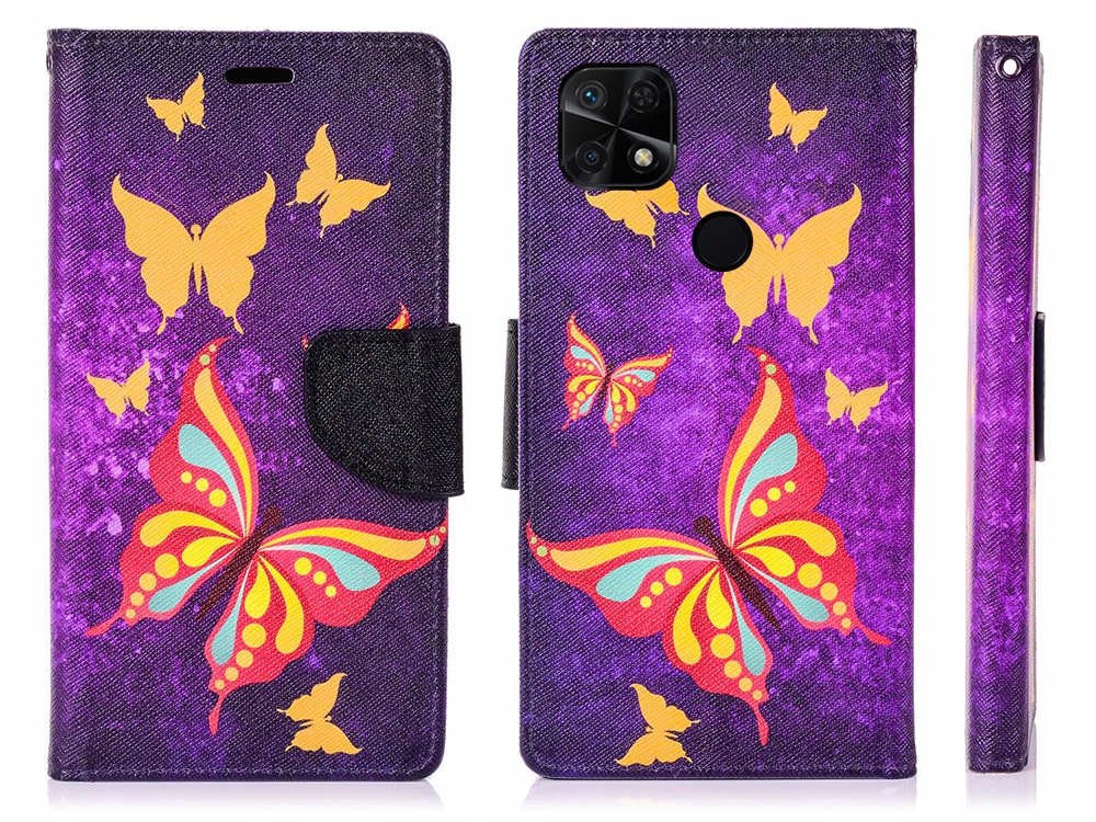 

Etui Portfel Case Do Poco C40 Szkło