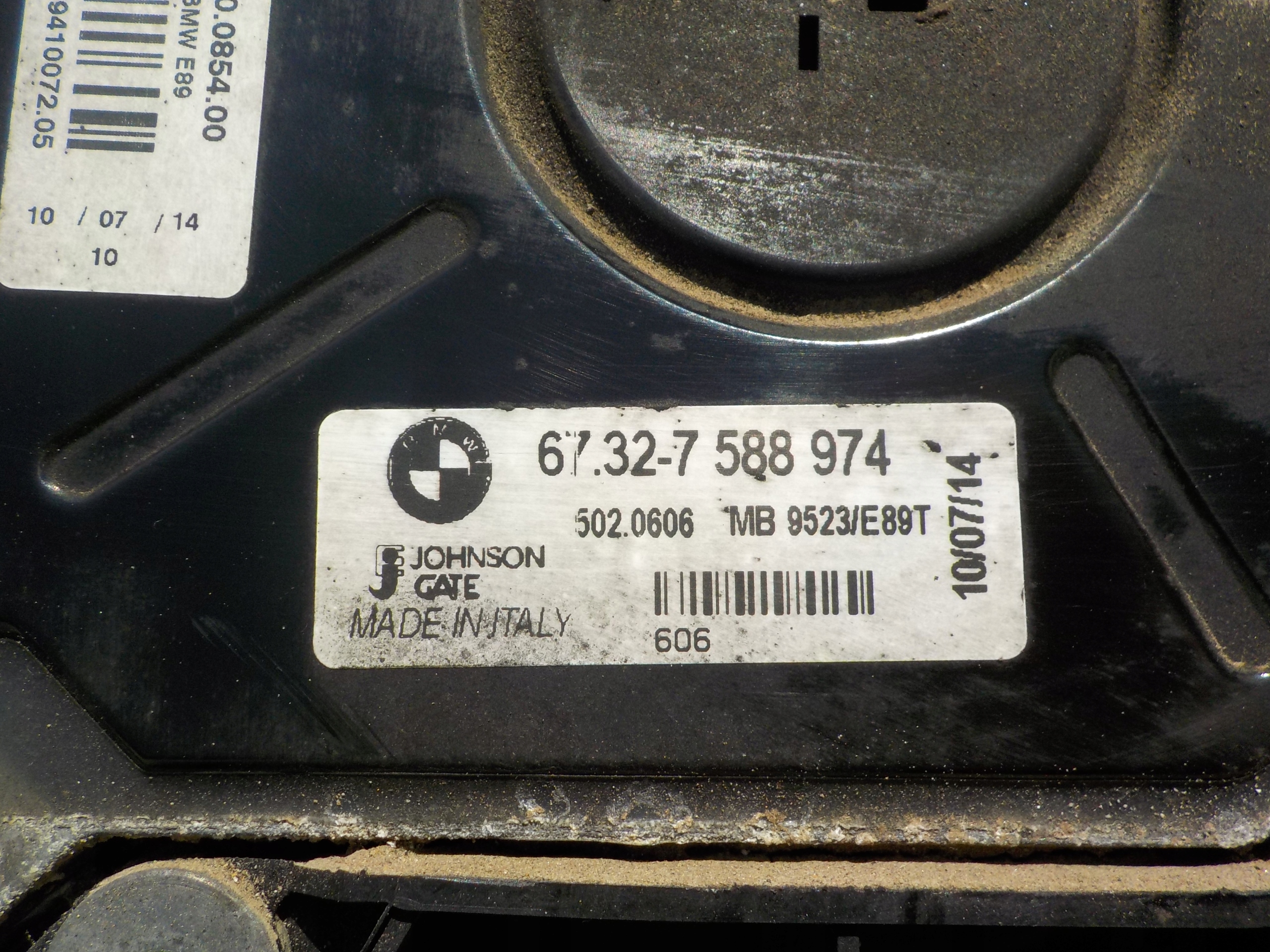 BMW E89 2.0 D VENTOLA modulo radiatore 500085400 7588974