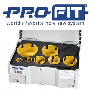 Zestaw otwornic Hm Profit 35-133 mm 091835133DSCT1 w systainerze