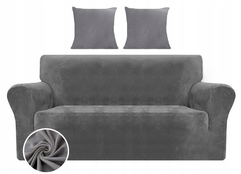 

Pokrowiec Na Sofę Kanapę Elastyczny Welur 190-230