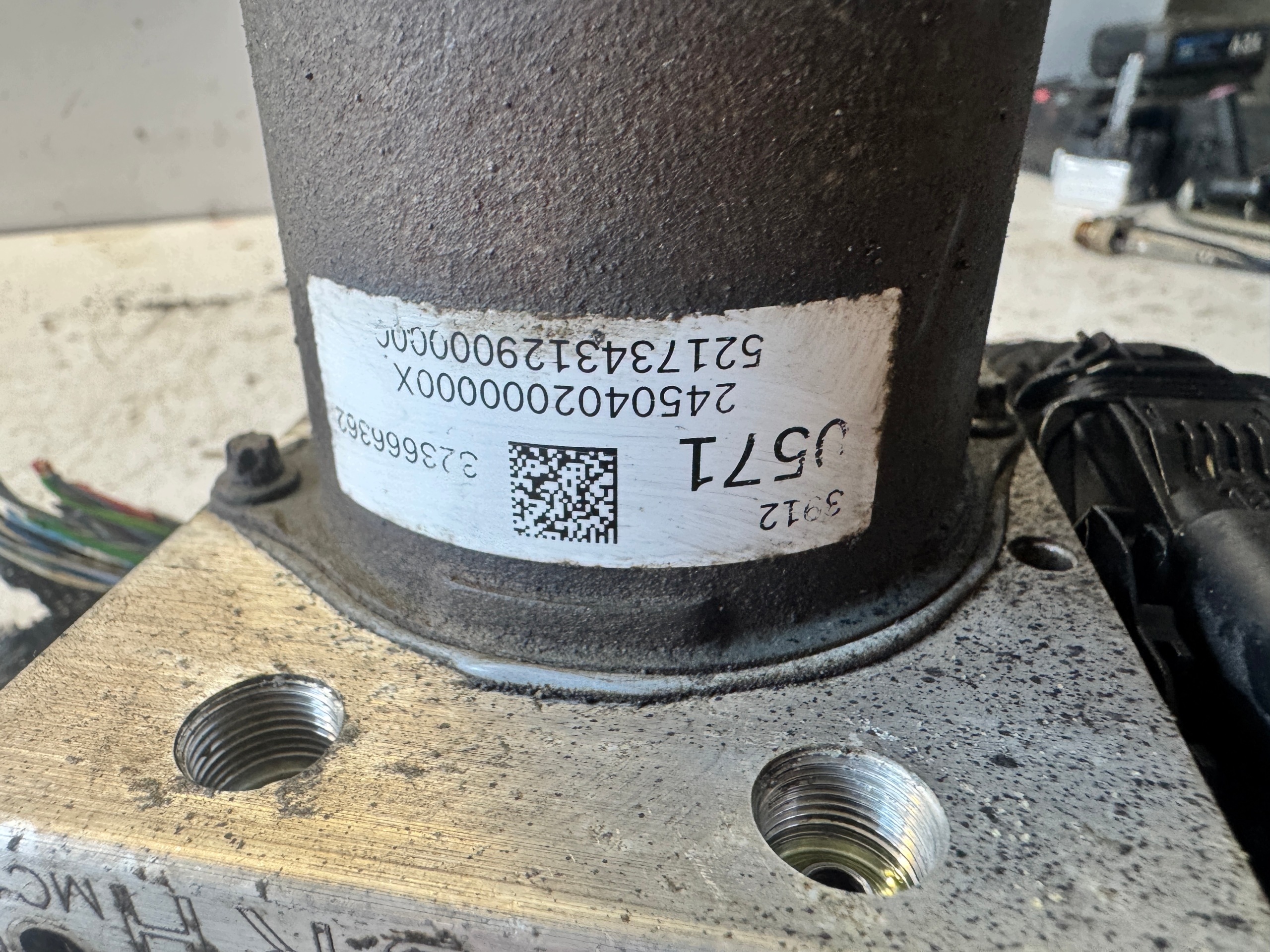 OPEL ASTRA K 5 control unit ABS 39120571 BRH