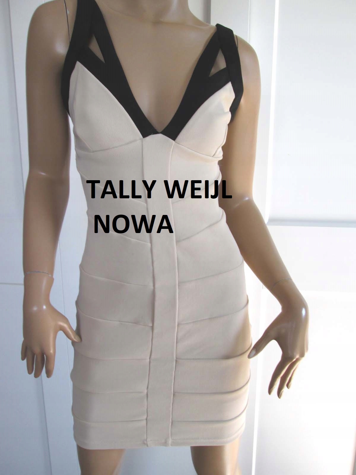 Tally Weijl sexy bandážové šaty S M 36 38 ako nové