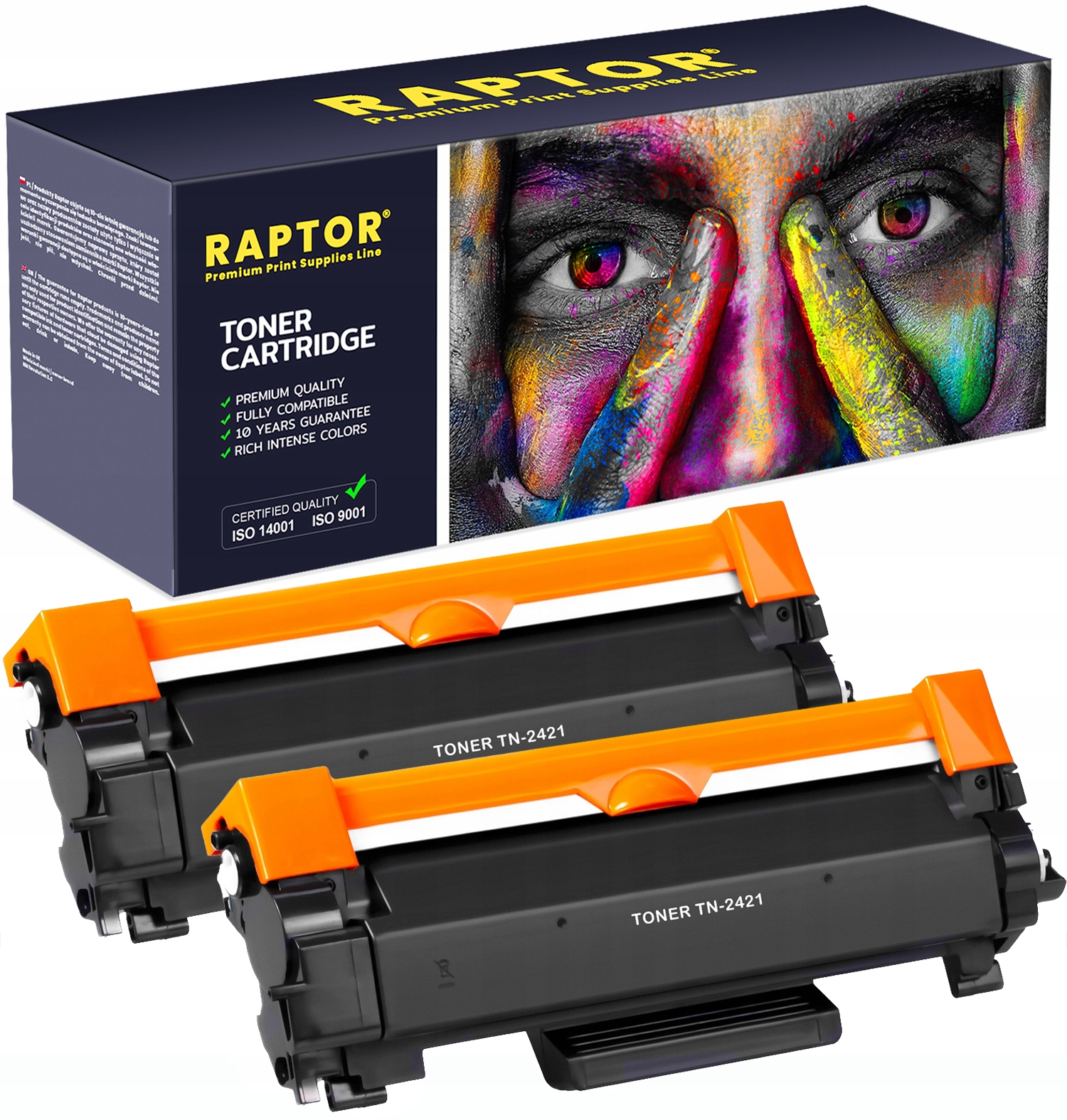 

2x Toner do Brother TN2421 HL-L2312D DCP-L2532D