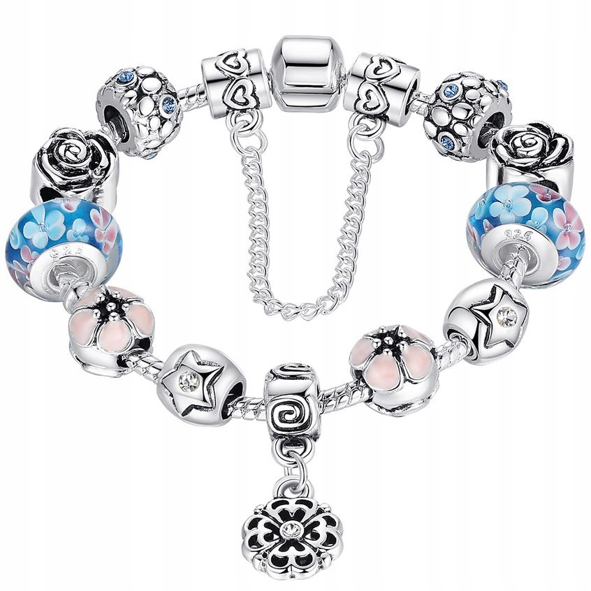 

Bransoletka do Charms Pandora beads Modułowa