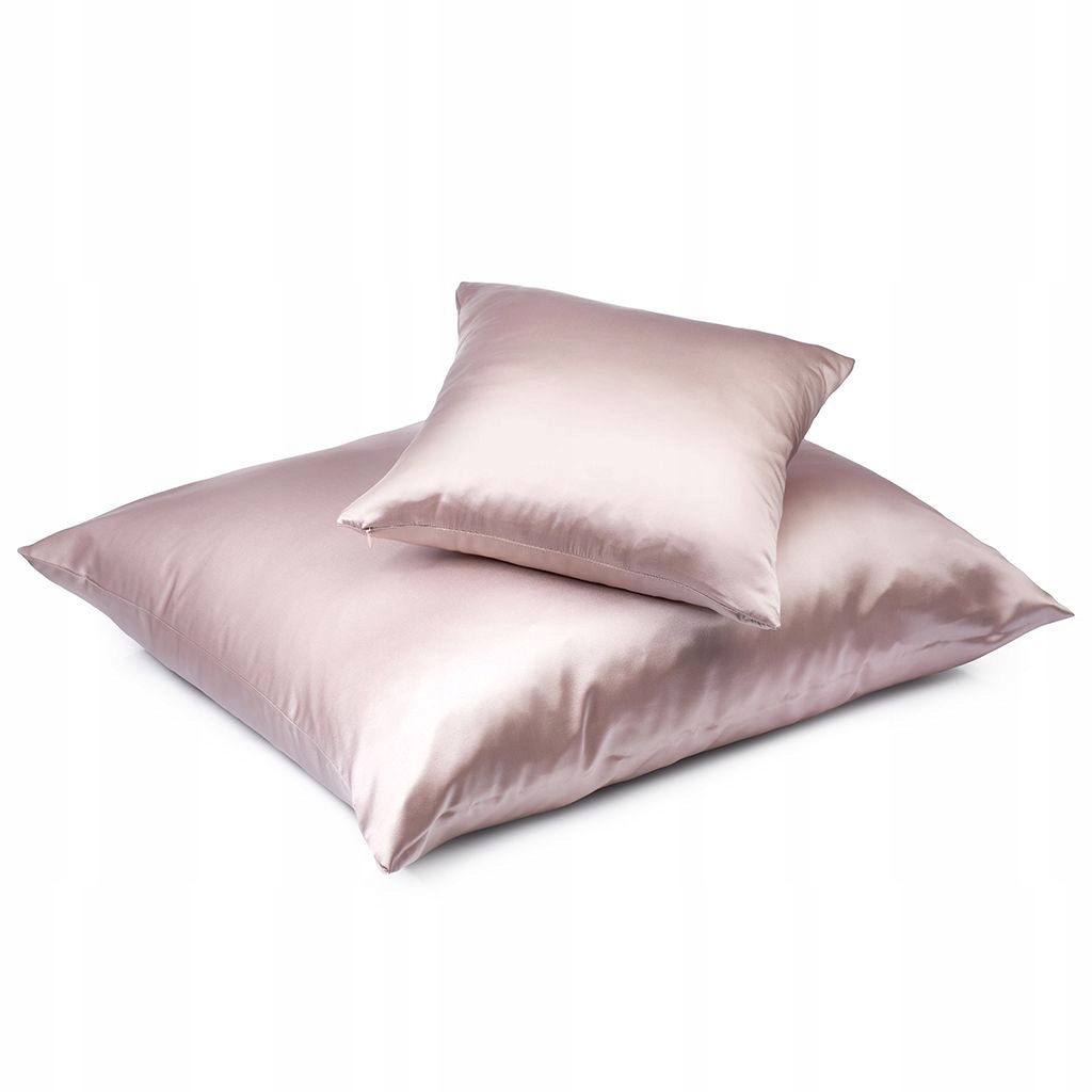 

Duża poszewka jedwabna,100% jedwab rose gold